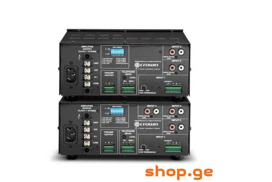 crown 135MA ხმის გამაძლიერებელი