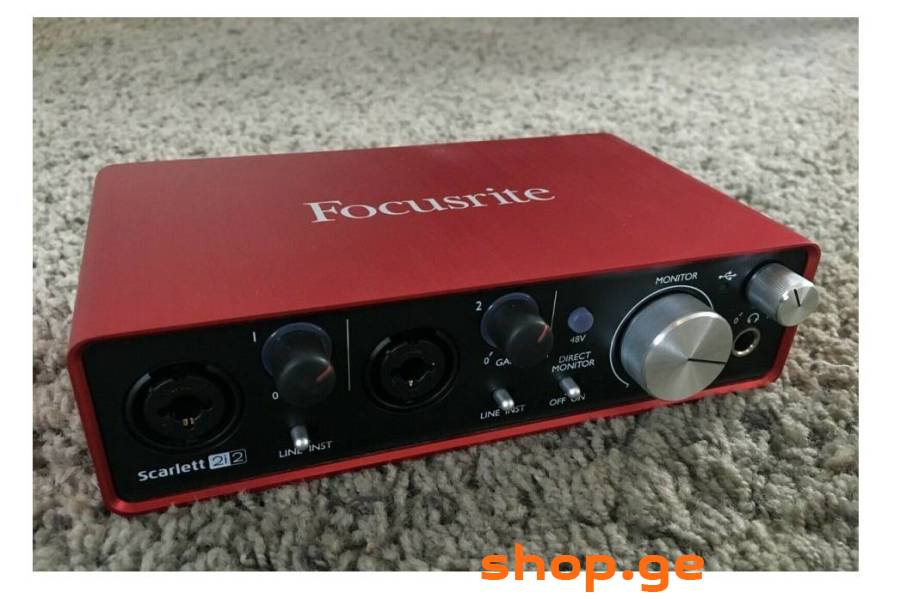 Focusrite Scarlett 2i2 (2rd Gen)