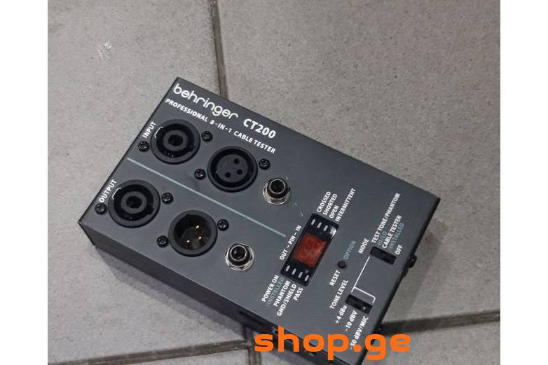 კაბელის ტესტერი / Microprocessor Behringer