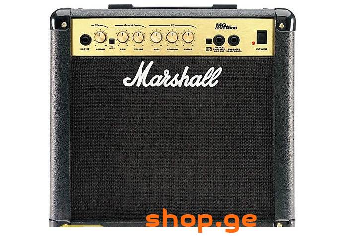 გიტარის კომბი Marshall MG15 15W Guitar Combo