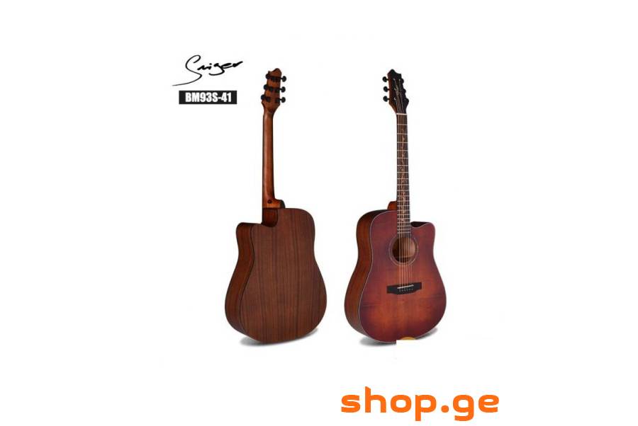 Smiger BM93S-41 acoustic guitar mahogany