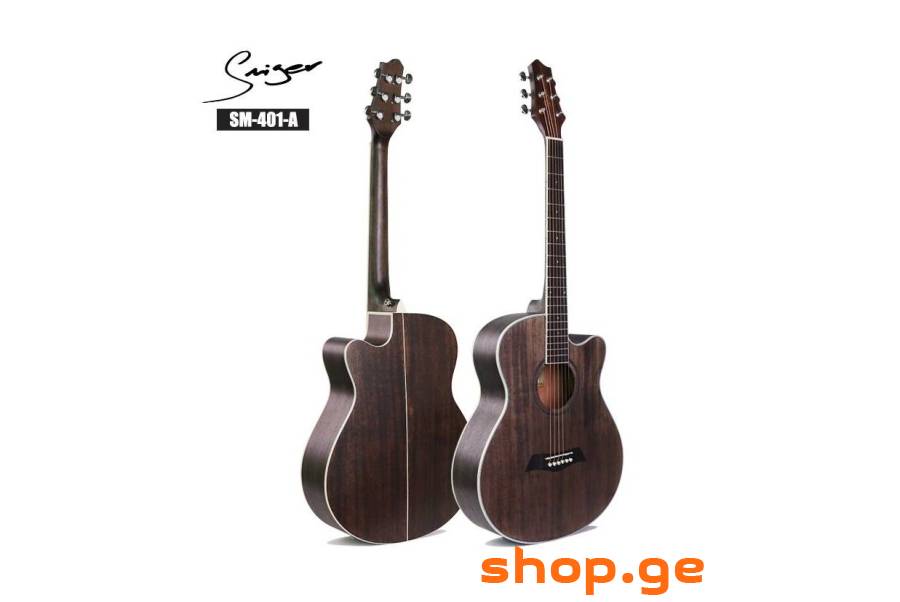 აკუსტიკური გიტარა smiger sm401A acoustic guitar