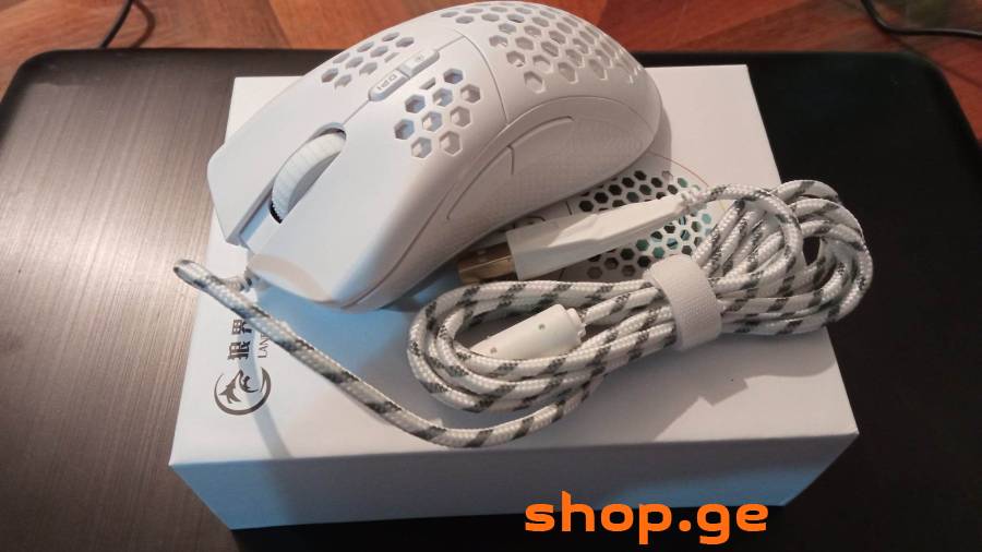 გეიმინგ მაუსი თეთრი gaming mouse