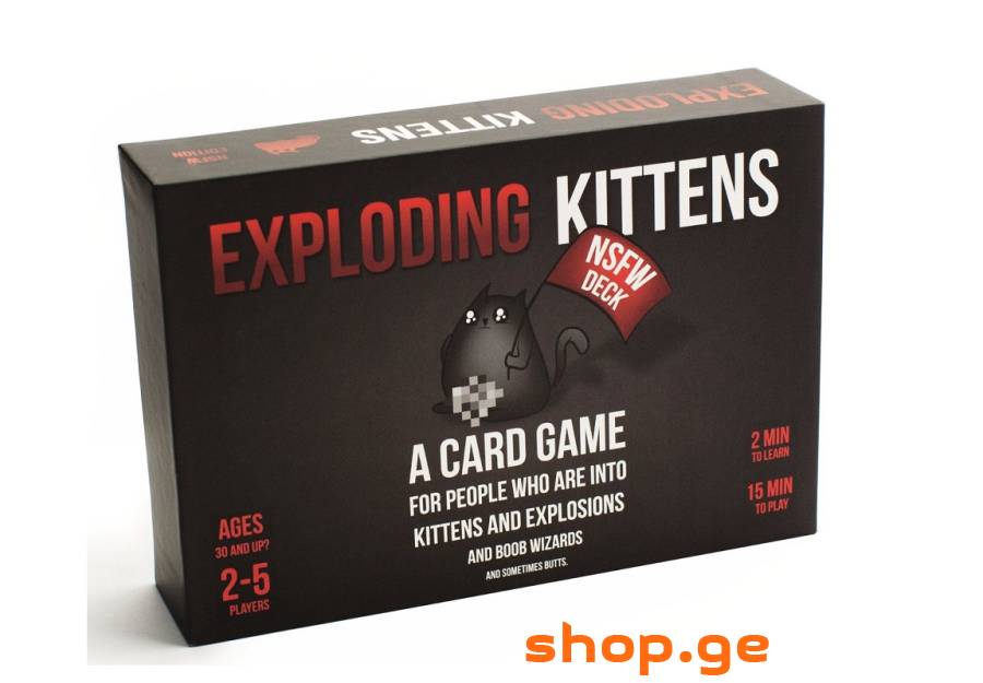 Exploding Kittens ბრაზიანი კატები ფეთქებადი კატები