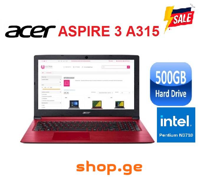 ACER ASPIRE 3 A315-33 იყიდება ლეპტოპი