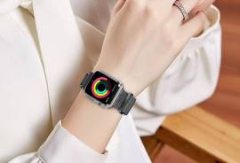 ✅Metal Magnetic Bracelet Apple Watch სამაჯური K036