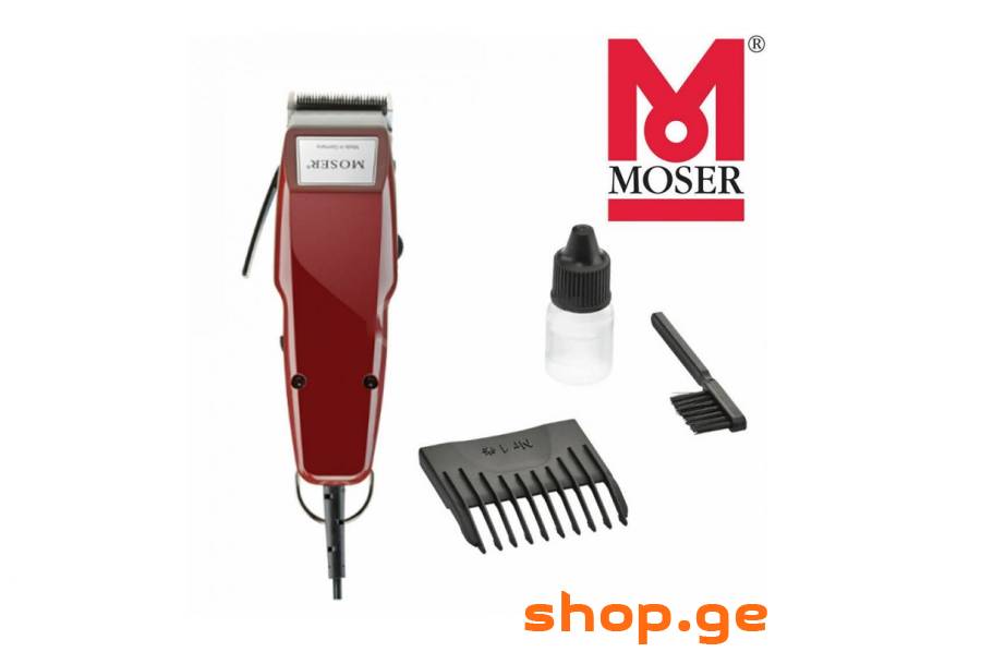 თმის და წვერის საკრეჭი moser 1400 უფასო მიწოდება