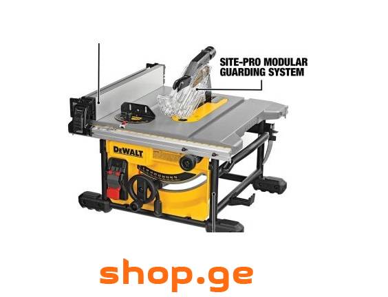 DEWALT Table Saw for Jobsite, Compact, 8-14-Inch