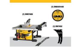 DEWALT Table Saw for Jobsite, Compact, 8-14-Inch