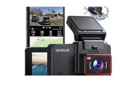 Kingslim D4 - 4K 4096*2160 Ultra HD Dash Cam