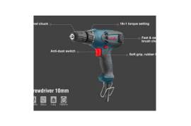 ელექტრო სახრახნისი Ronix-2513 280w 25Nm