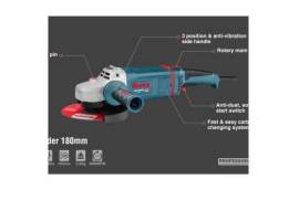 ელექტრო კუთხსახეხი Ronix-3210 180mm 2400w