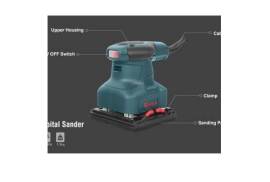 ელექტრო სახეხი ხელსაწყო Ronix-6404 230w, 100*110mm