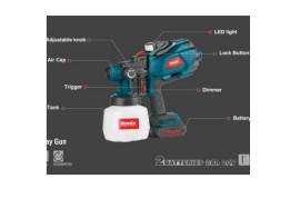 უსადენო პულივიზატორი Ronix-8604 20v