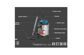 უსადენო მტვერსასრუტი Ronix-8641 20V