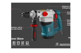 ელექტრო პერფორატორი Ronix-2707 36mm 1500w SDS-PLUS