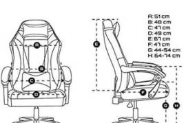 გეიმინგ სავარძელი Blanca Fury Avenger M+ Gaming Ch