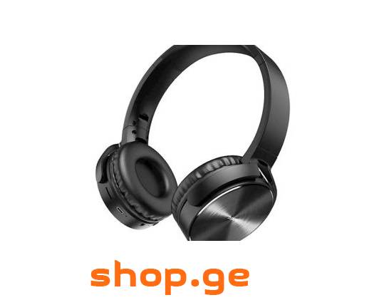 ყურსასმენი Hoco DW01 BT wireless headphones Black