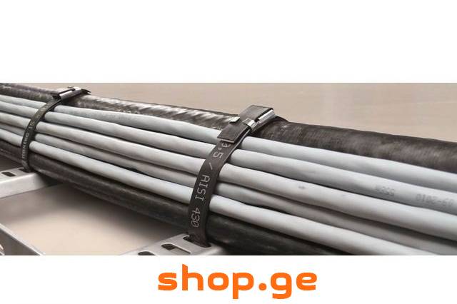 მეტალის ლენტი ROXTEC STRAP ROLL 15X0.5 black