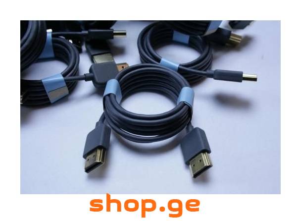 HDMI კაბელი ოქროს თავიანი ამერიკიდან