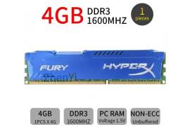 HYPERX FURY DDR3 4 GB 1600mhz