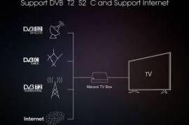 MECOOL K5-2GB-16GB- DVB T2 + S2 + C Hybrid TV Box