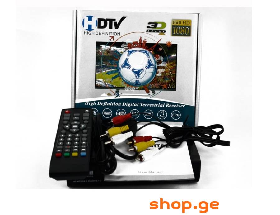 ქართული არხების მიმღები DVB-T2