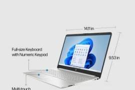HP 15.6" FHD Laptop Intel i5 12th Gen 10core
