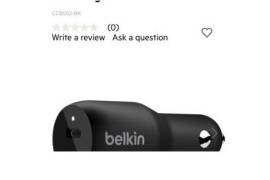Belkin Car Charger / Belkin მანქანის დამტენი 