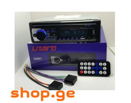 LIZERO 3260BT, ბლუთუზიანი მაგნიტოფონი. ამერიკიდან