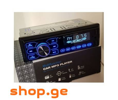 სენსორიანი მაგნიტოფონი ბლუთუზით ,2USB პორტით