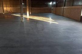 ბეტონის დასხმა მოპრიალება