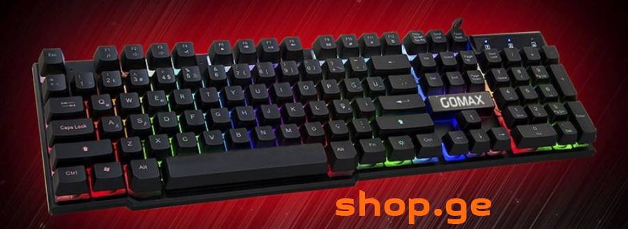 გეიმინგ კლავიატურა RGB Wired Gaming Keyboard