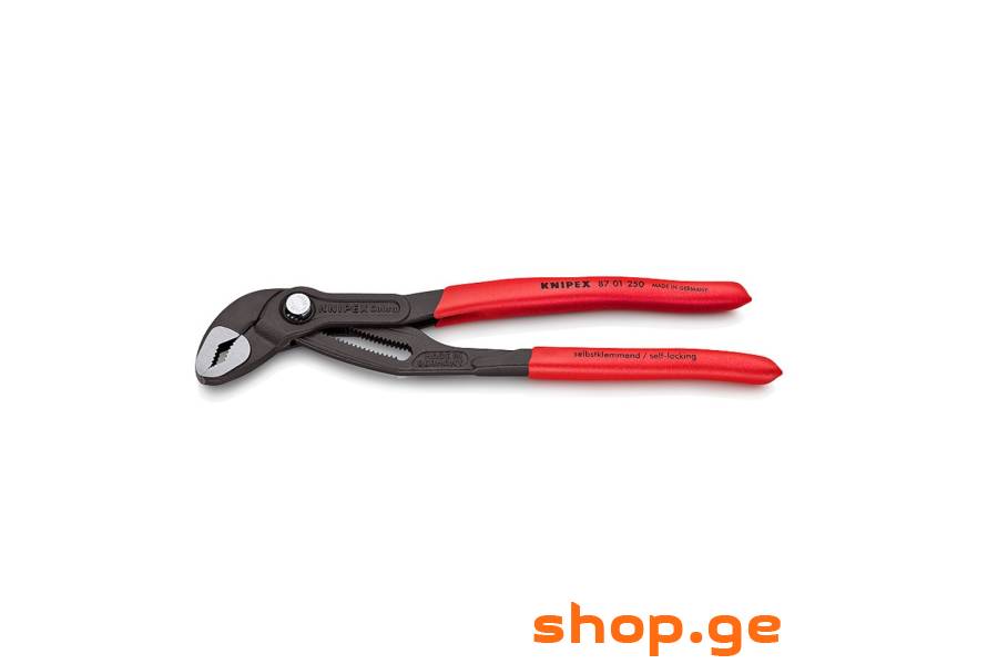 KNIPEX COBRA 250MM მილის ქანჩგასაღები ( კრაკადილი)