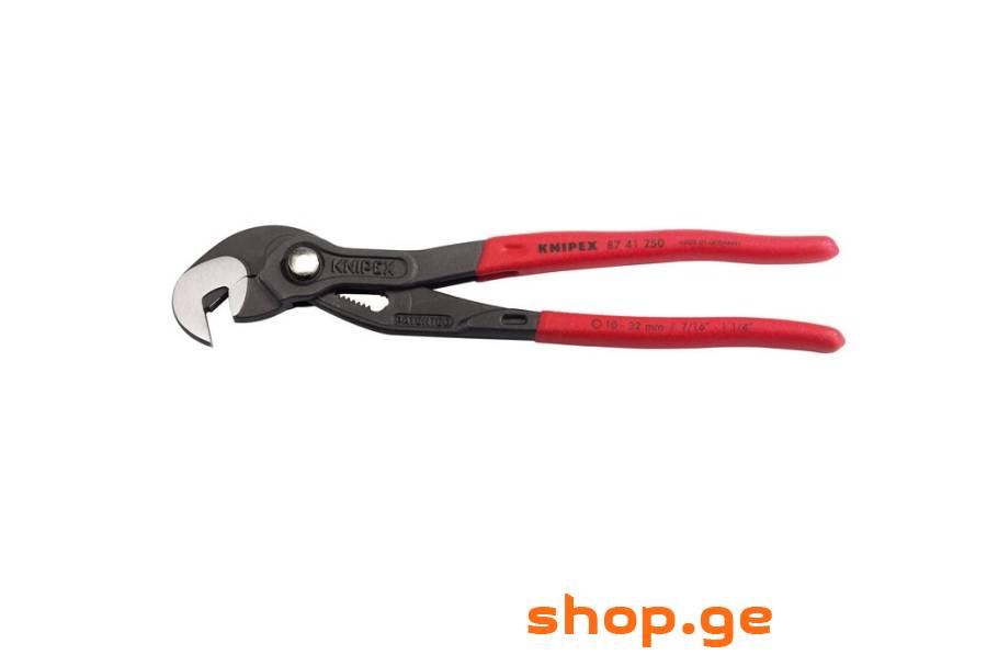 KNIPEX RAPTOR 250MM მილის ქანჩგასაღები (კრაკადილი)