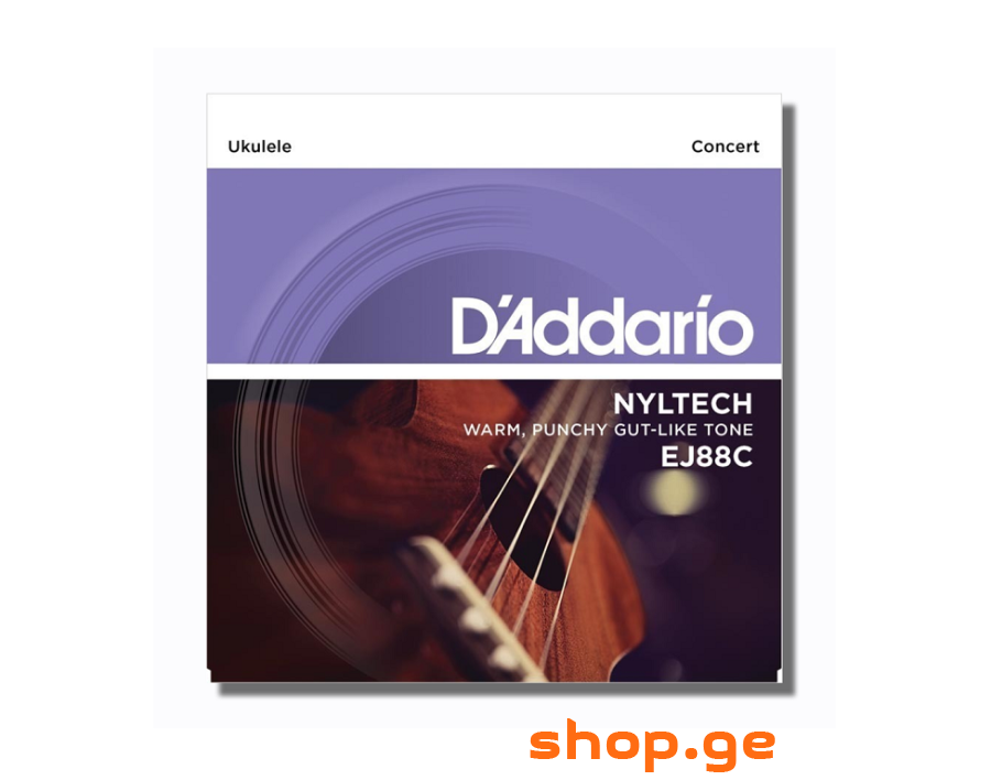 Daddario EJ88C SET CONCERT NYLTECH UKULELE