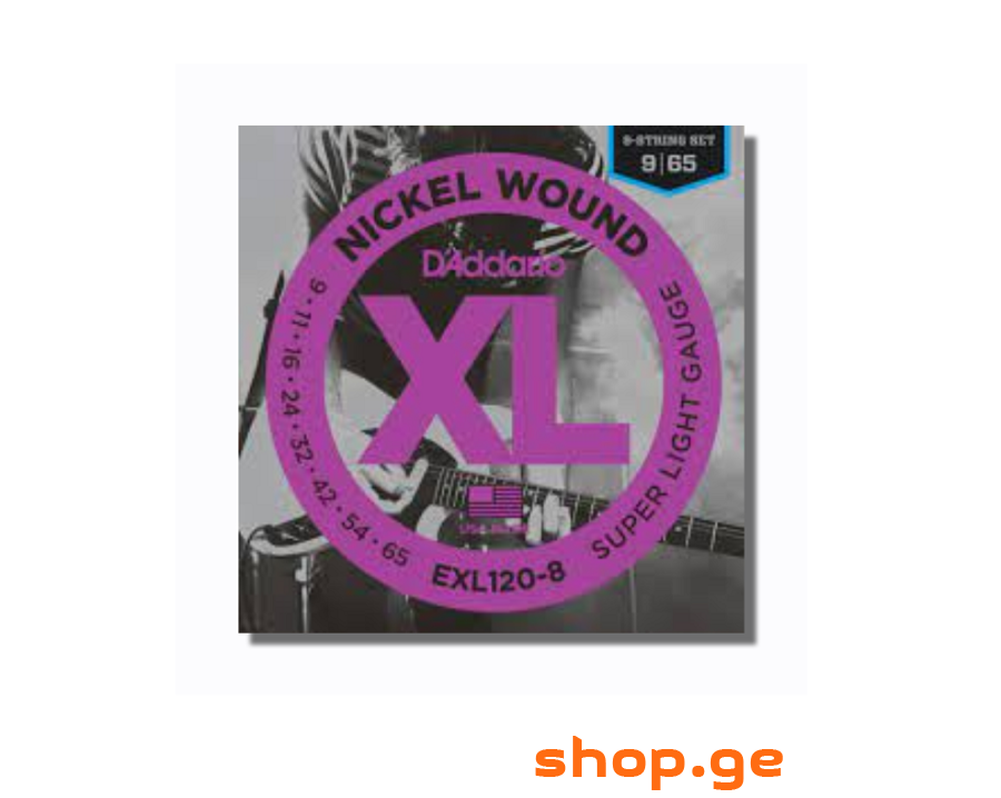 Daddario EXL120 SET ELEC GTR XL SUP LITE