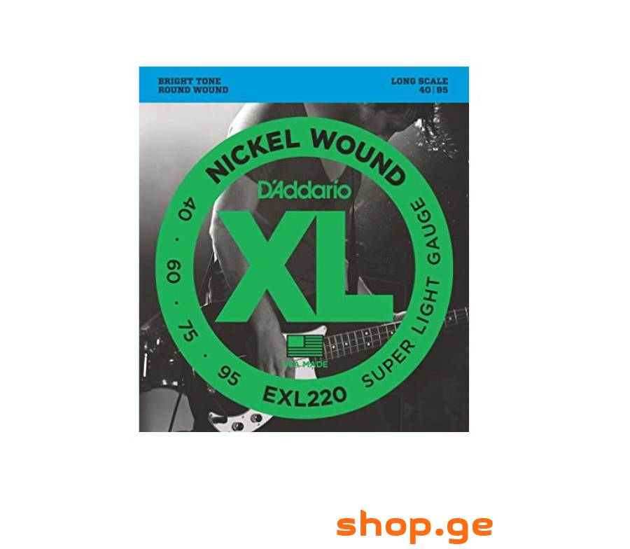 Daddario EXL220 SET BASS XL 40-95 LONG SCALE