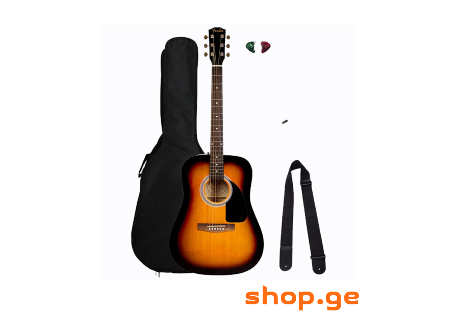 Fender FA-115 Dreadnought Pack, Walnut Fingerboard