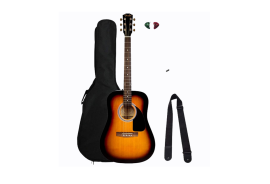 Fender FA-115 Dreadnought Pack, Walnut Fingerboard