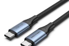 VENTION TAVHF Cotton Braided USB 4.0 C Male to C M