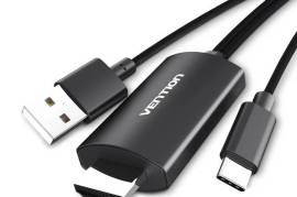 VENTION CERBH Type-C to HDMI cable with USB power 