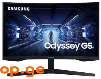 მონიტორი Samsung LC27G55TQBIXCI Odyssey G5 2K 144H