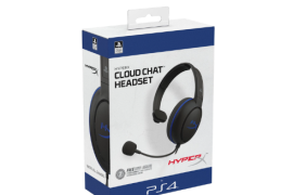 HyperX Cloud Chat Headset for PS4 (HX-HSCCHS-BK/EM
