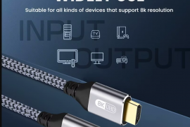 3 მეტრი NIERBO HDMI 2.1 კაბელი 8K 60Hz 4K 120Hz 48