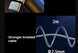 3 მეტრი NIERBO HDMI 2.1 კაბელი 8K 60Hz 4K 120Hz 48