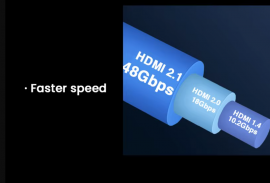 3 მეტრი NIERBO HDMI 2.1 კაბელი 8K 60Hz 4K 120Hz 48