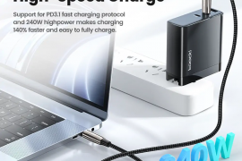 USB კაბელი Toocki Super Power 240w Cable Type-C to