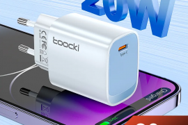 USB-C დამტენი Toocki PD 20W USB-C Wall Charger, TC