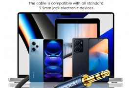 აუდიო კაბელი TOOCKI 3.5mm Male to Male AUX Audio C
